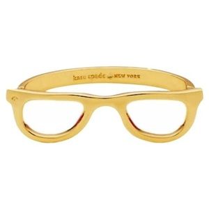 Kate Spade Gold Lookout Glasses Bangle.